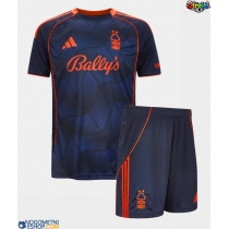 Otroški Nogometni dresi Nottingham Forest Tretji 2025-26 Kratek Rokav (+ Kratke hlače)